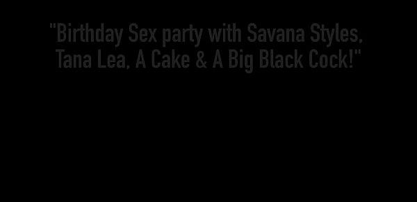  Foursome! - Jenna Foxx, Savana Styles & Tana Lea Share BBC!